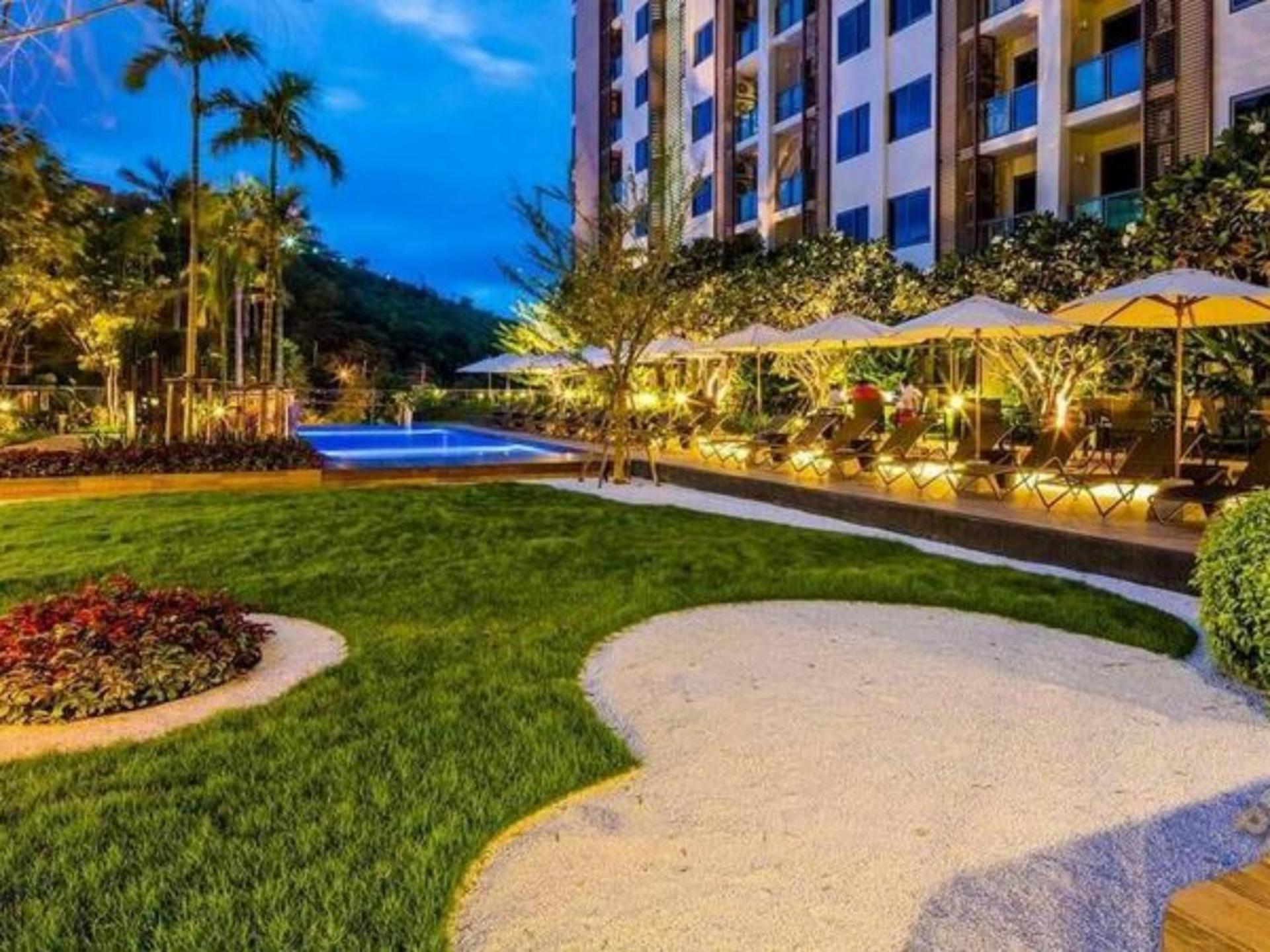 Walking Street Unixx Condo Beautiful Sea View Pattaya Esterno foto