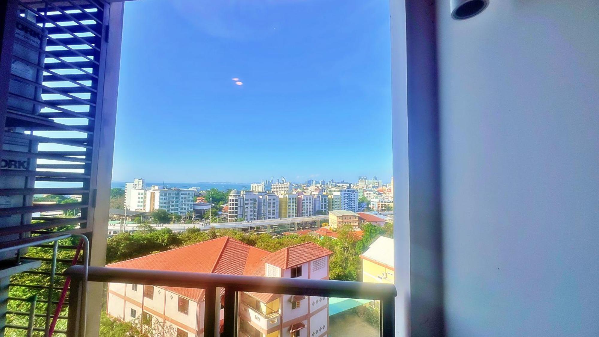 Walking Street Unixx Condo Beautiful Sea View Pattaya Esterno foto