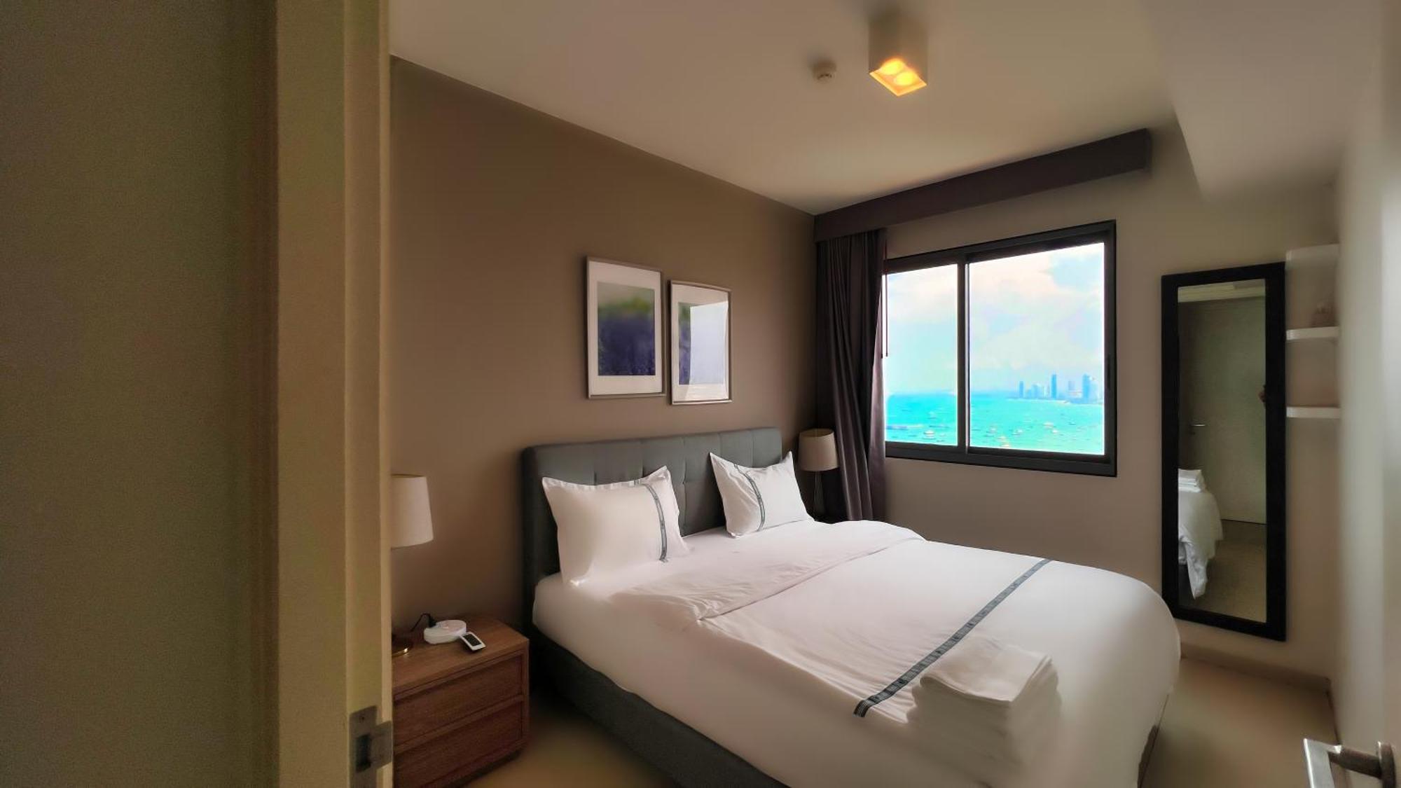 Walking Street Unixx Condo Beautiful Sea View Pattaya Esterno foto
