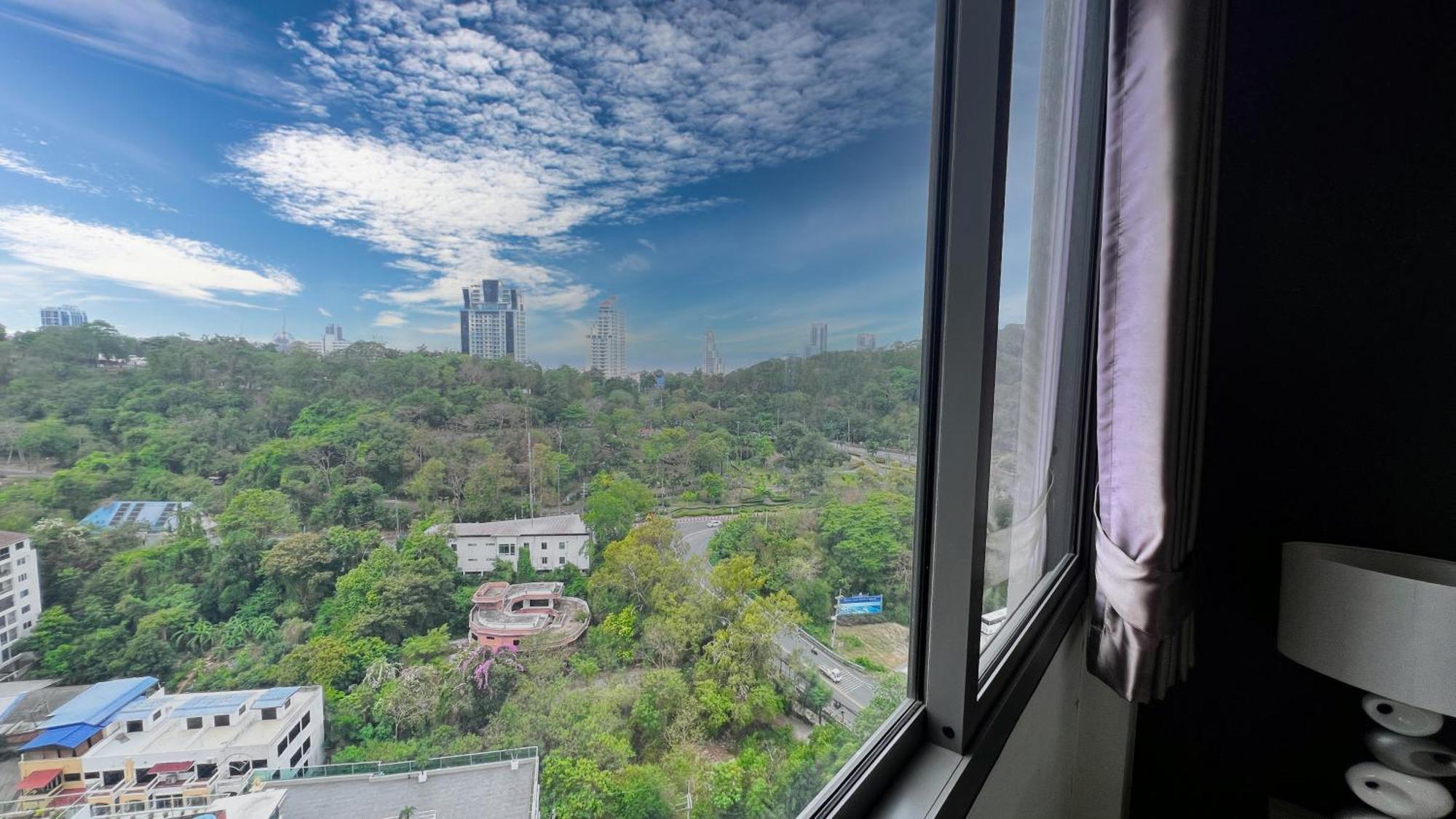 Walking Street Unixx Condo Beautiful Sea View Pattaya Esterno foto